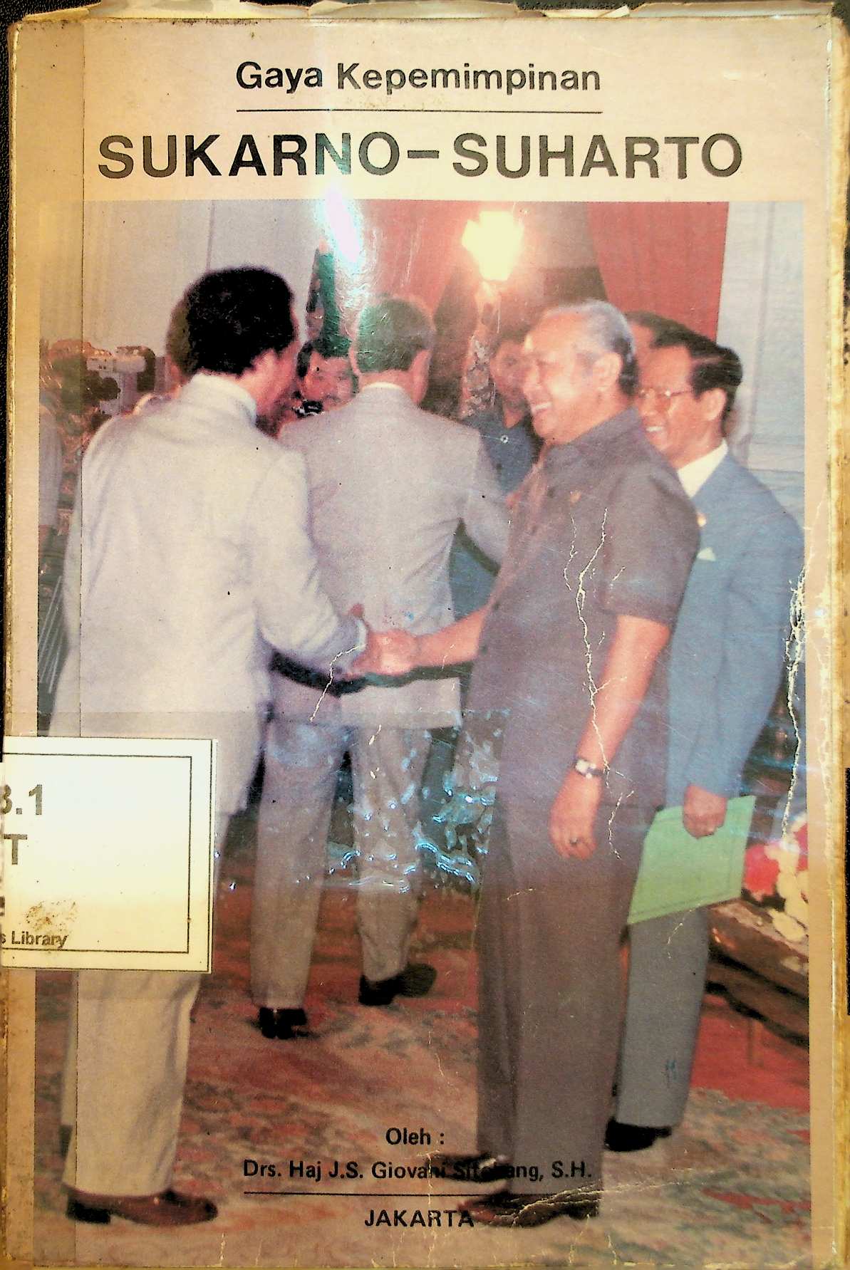 Cover Gaya Kepemimpinan Sukarno-Suharto