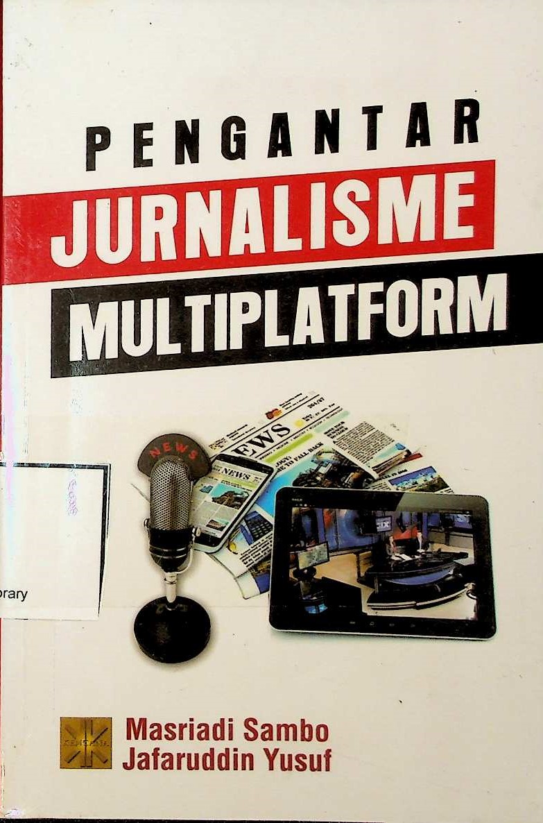 Cover Pengantar jurnalisme multiplatform