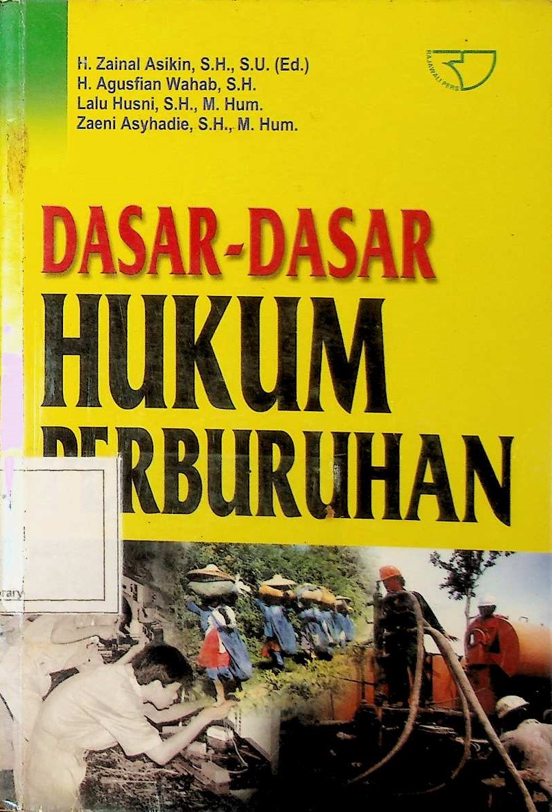 Cover Dasar-dasar hukum perburuhan