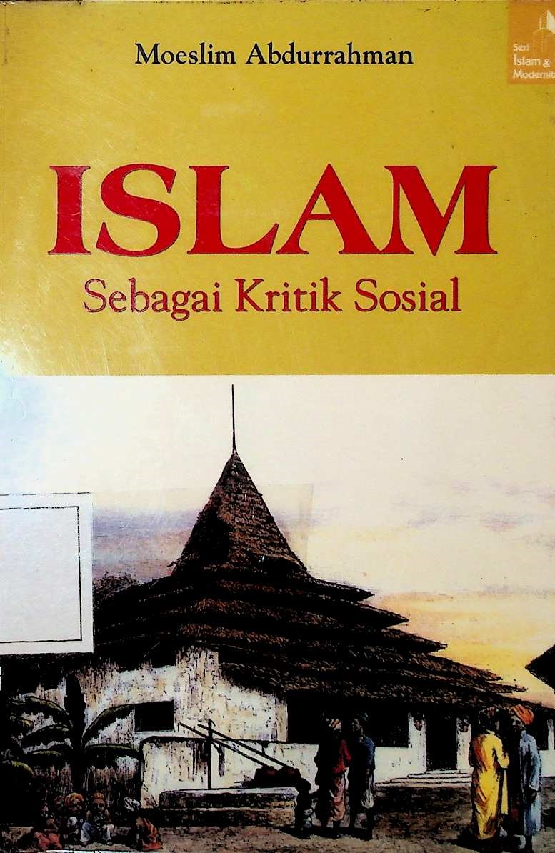 Cover Islam Sebagai Kritik Sosial