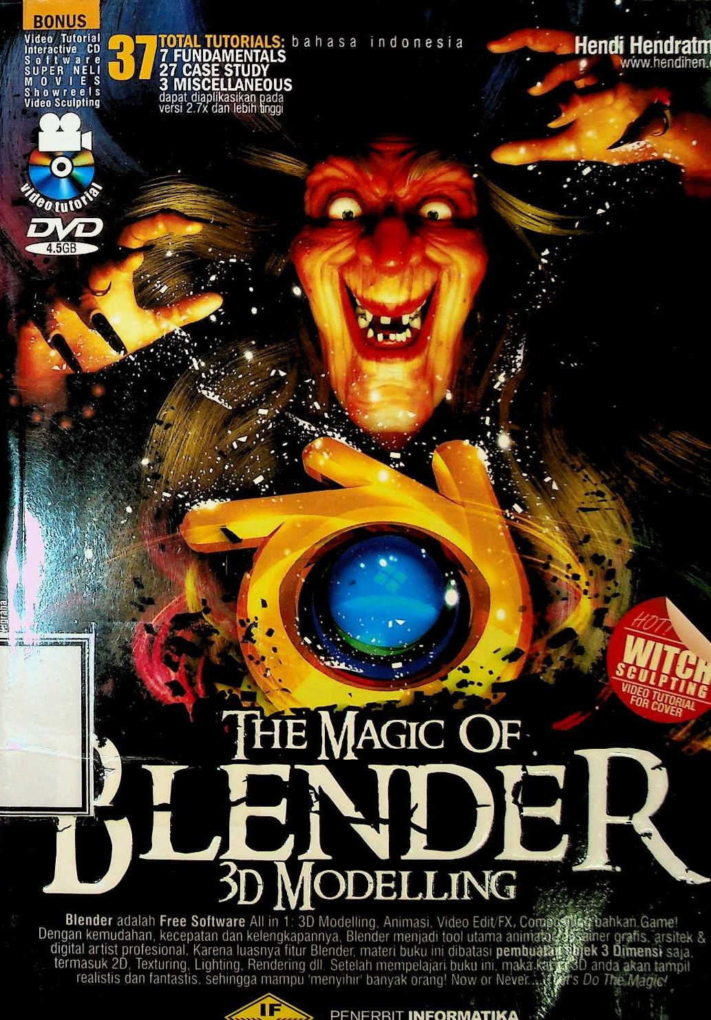 Cover The magic of Blender 3d modelling