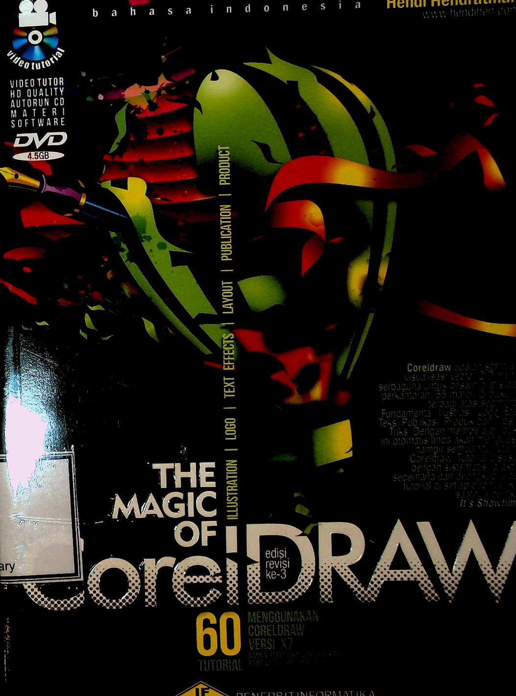 Cover The magic of Corel Draw
