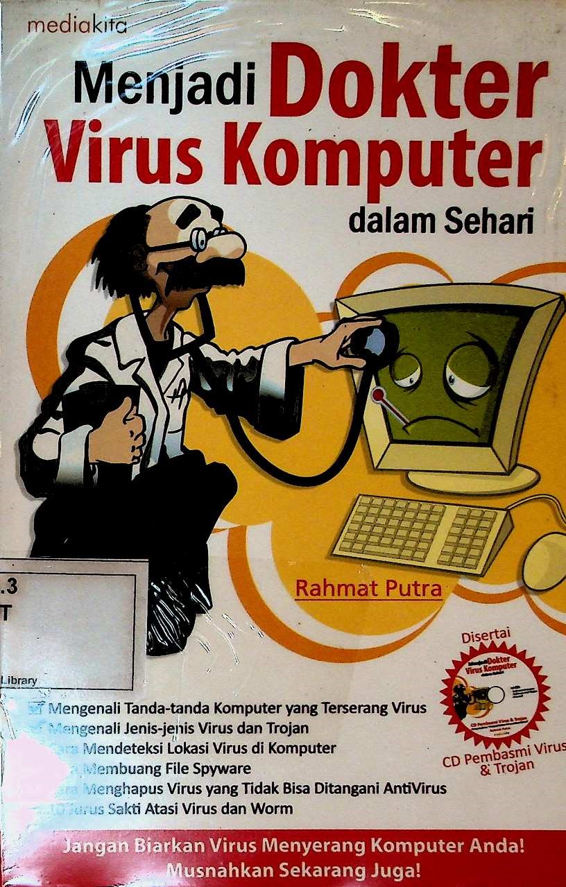 Cover Menjadi Dokter Virus Komputer dalam Sehari