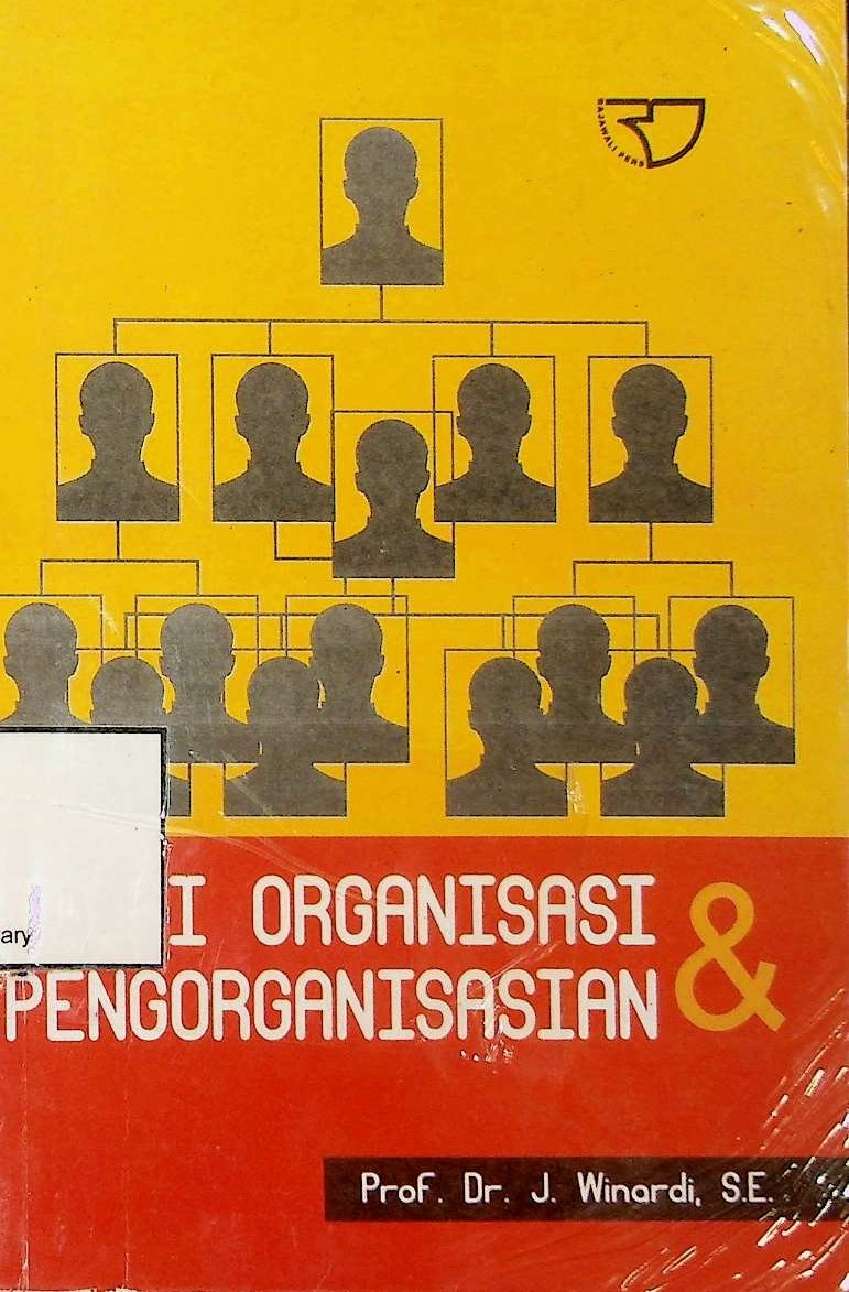 Cover Teori Organisasi dan Pengorganisasian