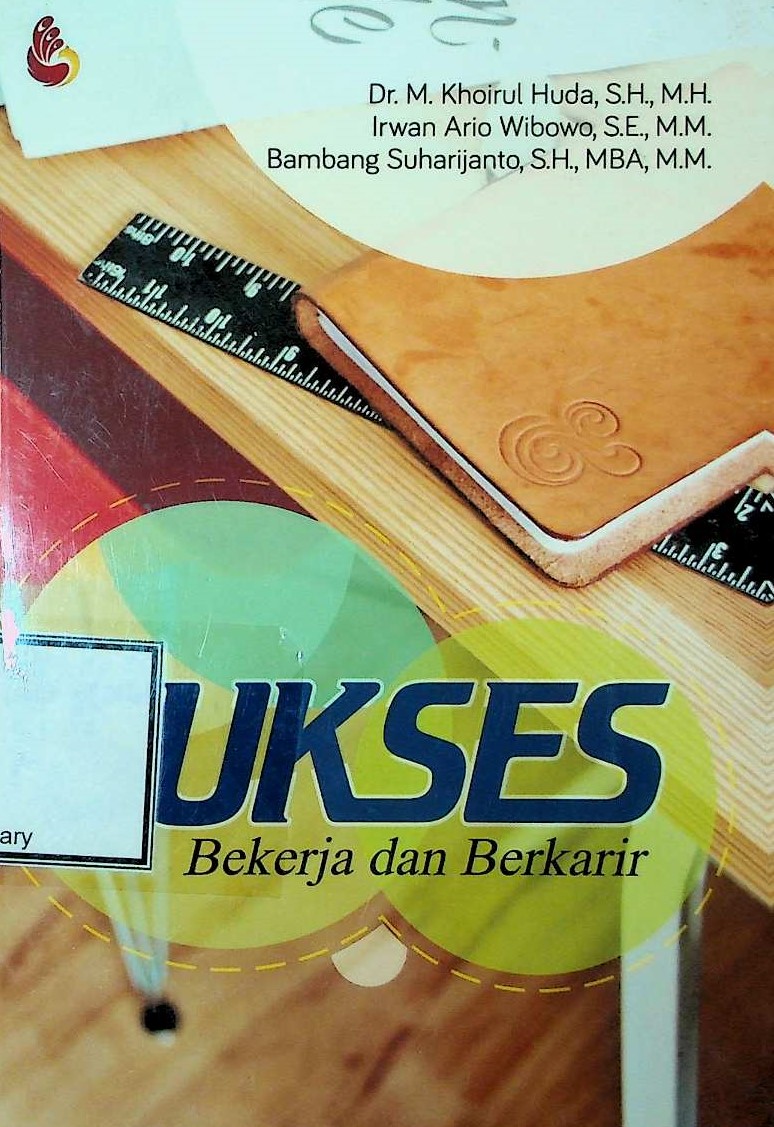 Cover Sukses Bekerja dan Berkarir