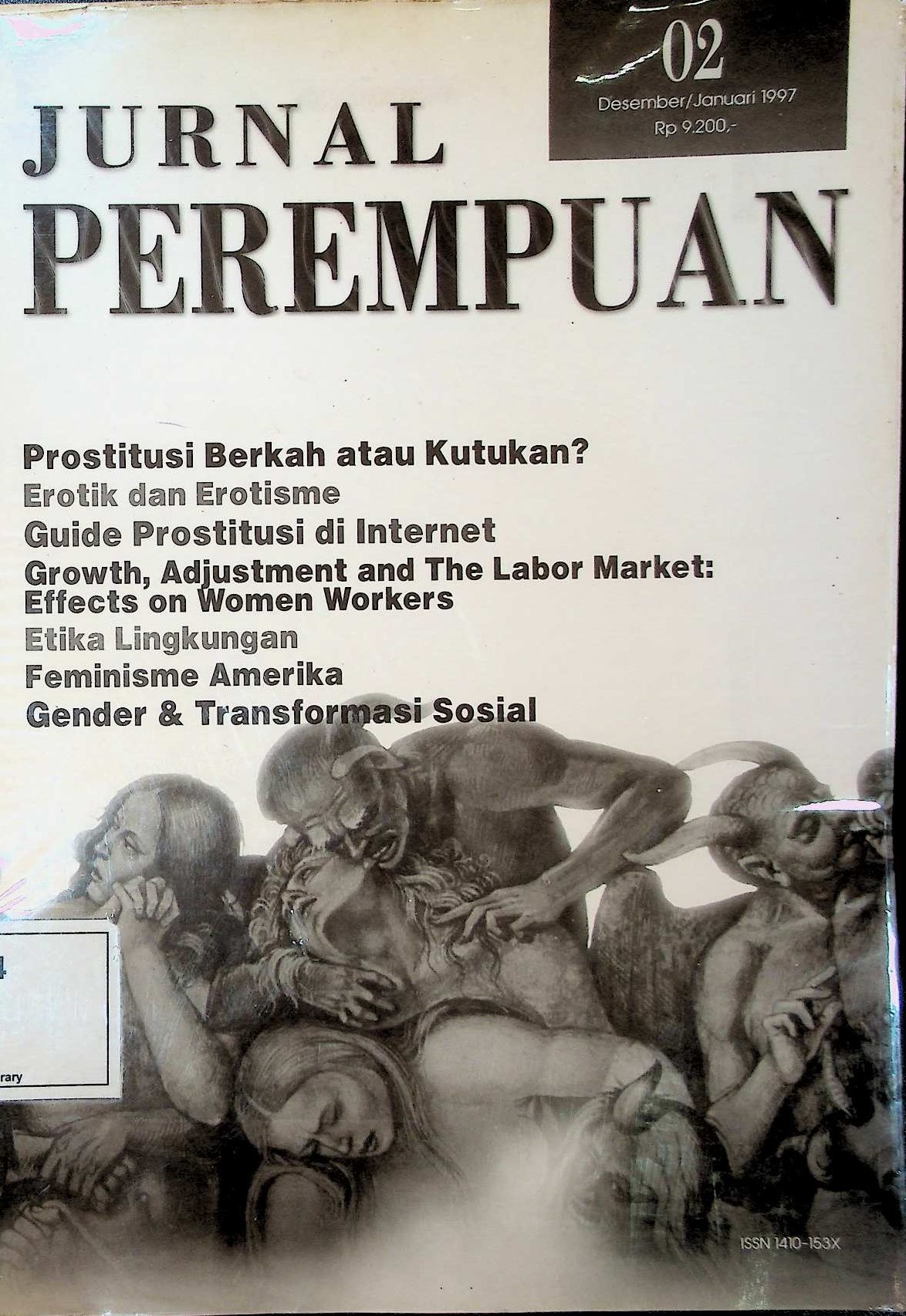 Cover Jurnal Perempuan 02 Desember/Januari 1997