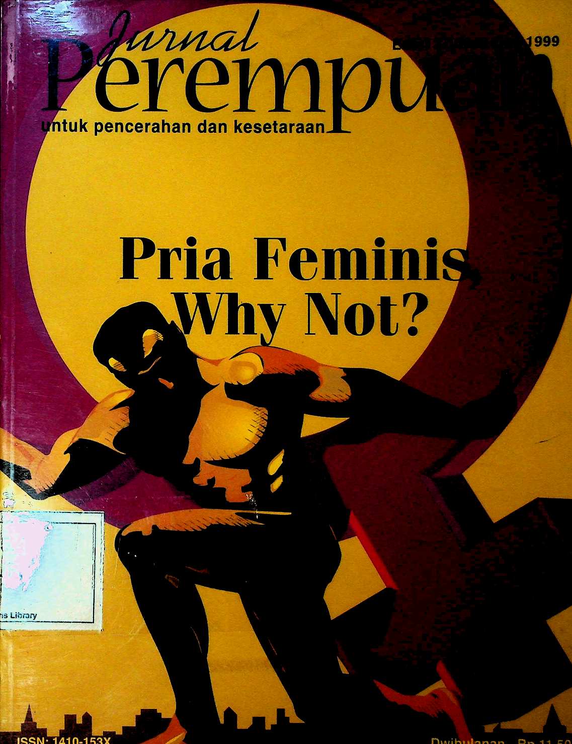 Cover Jurnal Perempuan Edisi 12: Pria Feminis, Why Not?