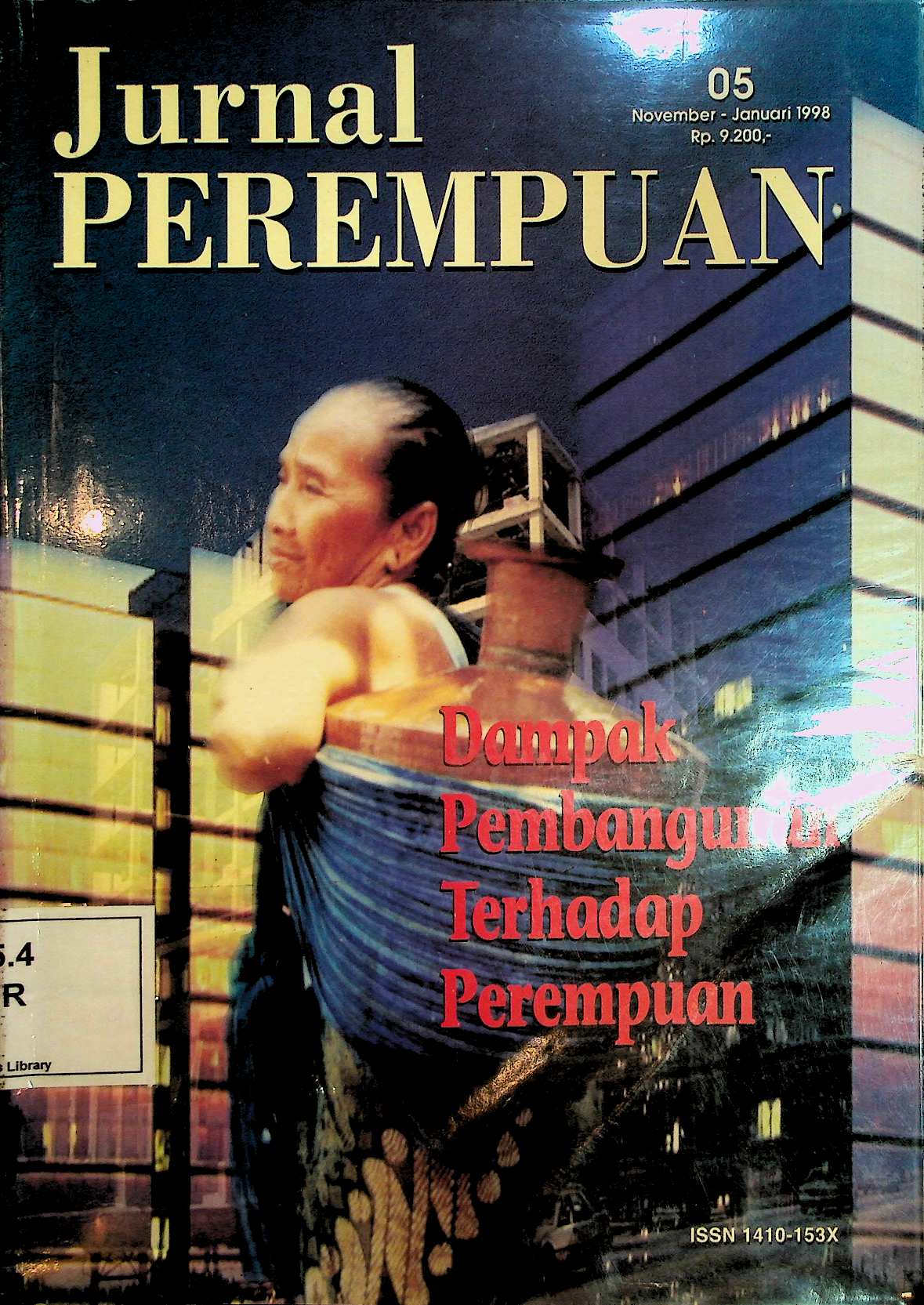 Cover Jurnal Perempuan 05: Dampak Pembangunan Terhadap Perempuan