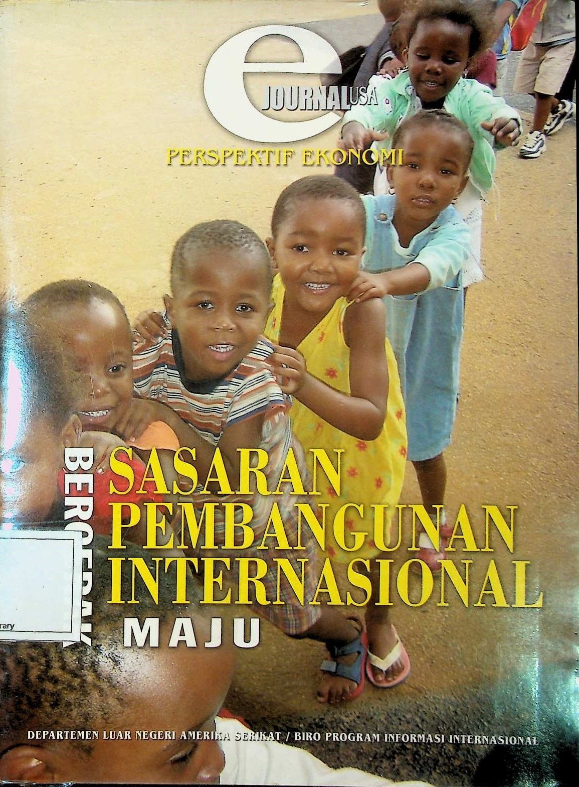 Cover Sasaran Pembangunan Internasional Bergerak Maju