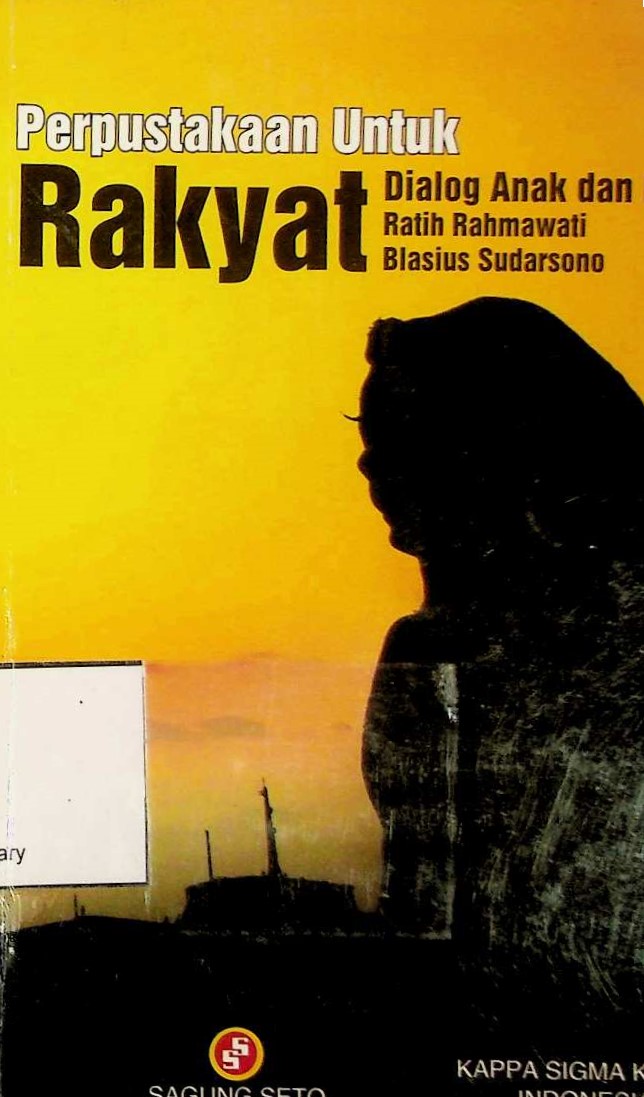 Cover Perpustakaan Untuk Rakyat: Dialog anak dan bapak
