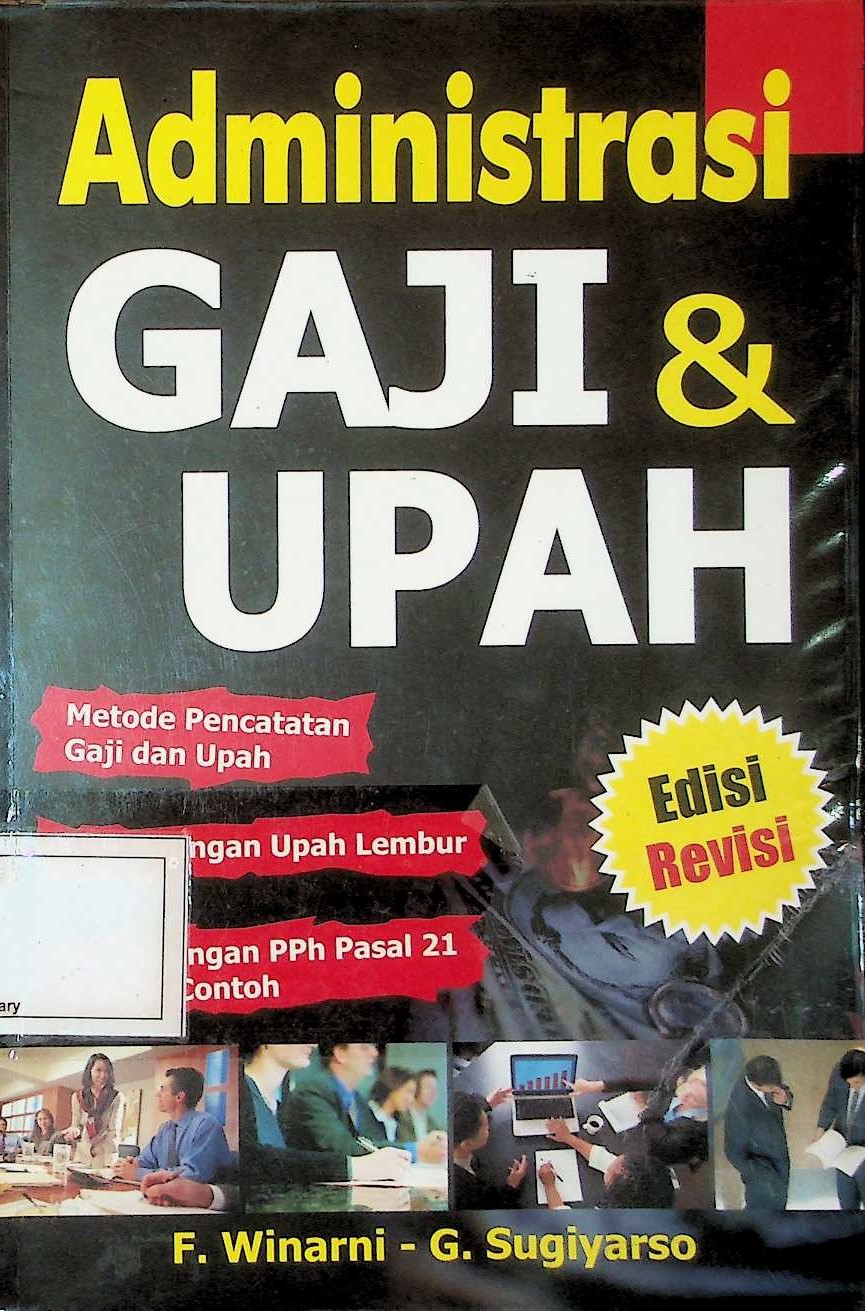 Cover Administrasi Gaji dan Upah