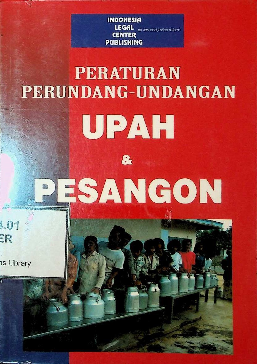Cover PERATURAN  PERUNDANG-UNDANGAN UPAH & PESANGON