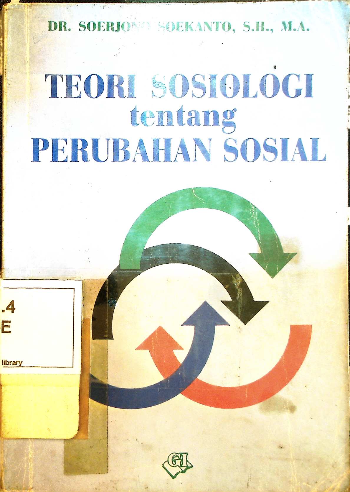 Cover Teori sosiologi tentang perubahan sosial