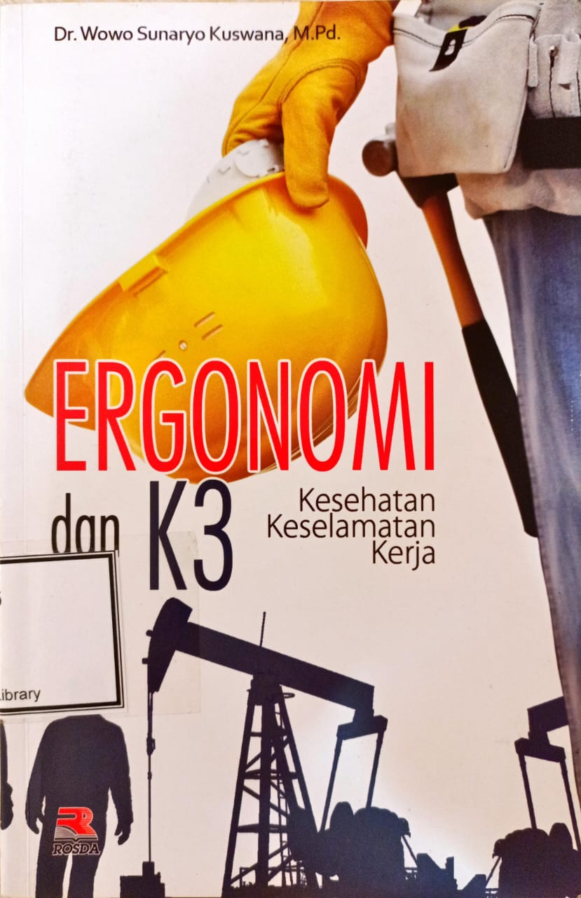 Cover Ergonomi dan K3 (Kesehatan Keselamatan Kerja)