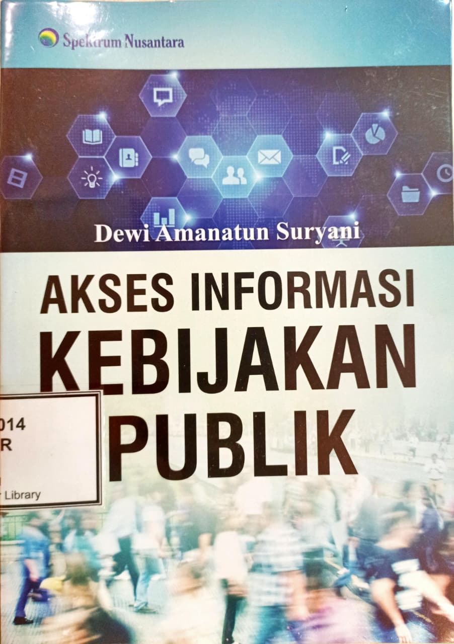 Cover Akses Informasi Kebijakan Publik