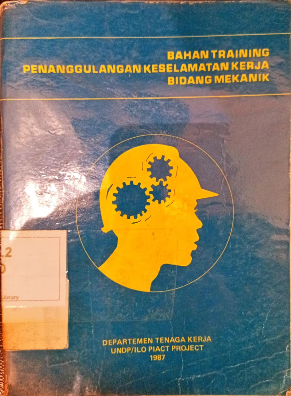 Cover Bahan Training Penanggulangan Keselamatan Kerja Bidang Mekanik