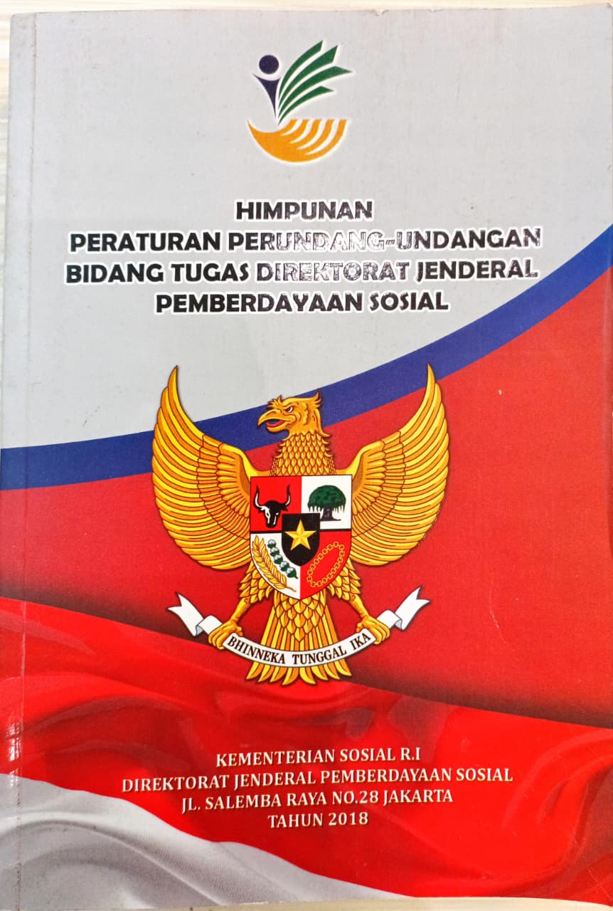 Cover Himpunan Peraturan Perundang-undangan Bidang Tugas Direktorat Jenderal Pemberdayaan Sosial