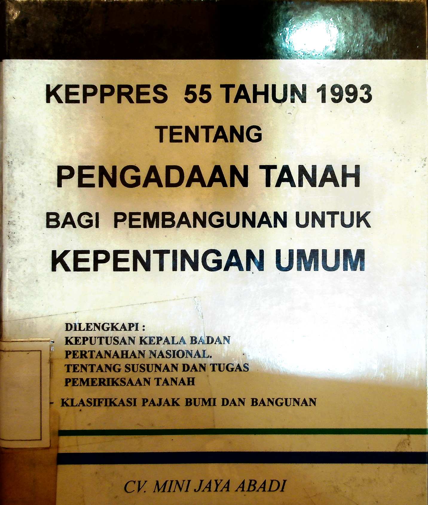 Cover UUD 1945 (Amandemen Lengkap) & Susunan Kabinet 2009-2014