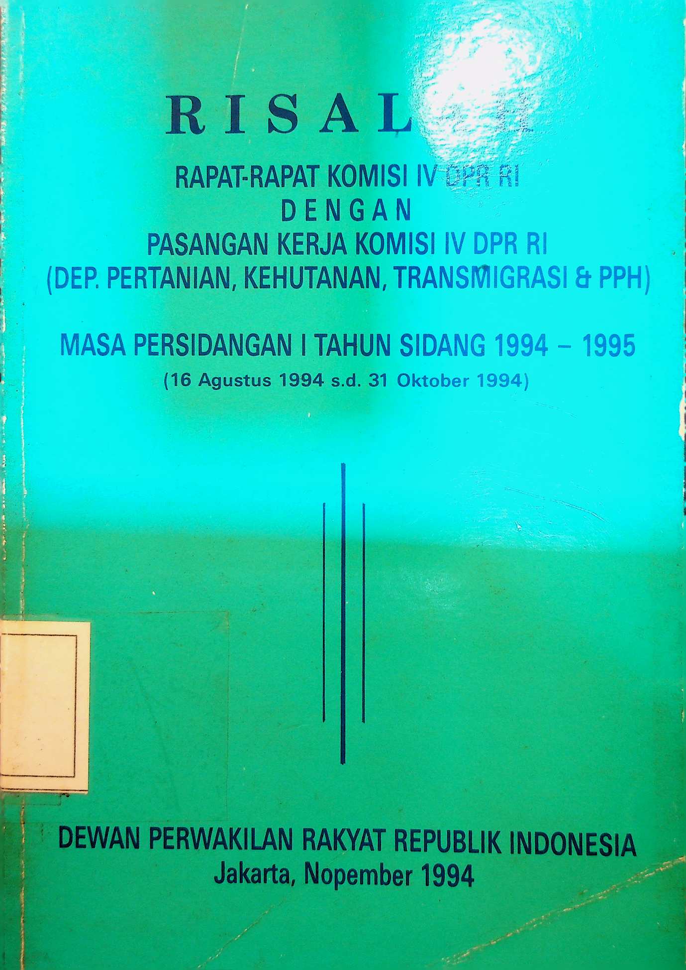 Cover Peraturan Presiden Republik Indonesia Nomor 54 tahun 2010 tentang Pengadaan Barang/Jasa Pemerintah